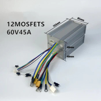 High Quality 60V 45A 50A Electric Scooter Speed Motor Controller Throttle for 5600w 6000watts E Scooters
