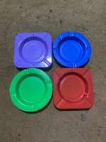 ASBAK PELANGI / ASBAK WARNA /ASBAK STAINLESS TEBAL