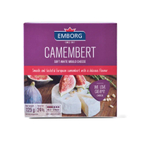 【Emborg 安博格】丹麥 卡門貝爾乾酪 125g(CAMEMBERT 白黴起司 乳酪)