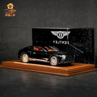 現貨！車模 汽車模型 汽車車模 賓利歐陸GT合金跑車模型仿真玩具手辦收藏擺件男友情人節生日禮物 特價出 免運 開發票【hua3/18】