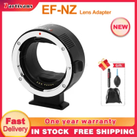 7artisans EF-NZ Autofocus Adapters for Camera Lens Accessories with Anti-shake for Canon EF To Nikon Z5/Z6/Z7 Z6Ⅱ/Z7Ⅱ/Z9/Z30/Z50