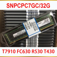 1PCS Server Memory T7910 FC630 R530 T430 SNPCPC7GC/32G 32GB DDR4 2400MHz RAM
