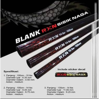 Relix Nusantara Blank Sisik Naga, Ukuran 100 cm | 14 lb