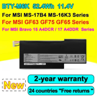 NEW BTY-M6K Laptop Battery For MSI MS-17B4 MS-16K3 Series GF63 Thin 8RC / 8RD / 9SC ,GF75 Thin 3RD / 8SC / 8RD / 8RC / 8RX / 9SC