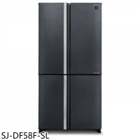 SHARP夏普【SJ-DF58F-SL】575公升四門對開變頻冰箱(含標準安裝)