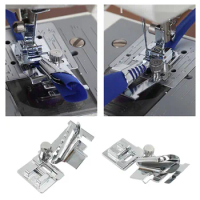 Bias Tape And Binding Foot Snap Sewing Accessories For Household Machines Shell Nerrow Edge Presser Foot Brother Singer Domestic