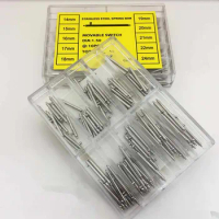 100PCS Watch Band Quick Release Pins Watch Repair Tool Stainless Steel Pins Strap Spring Bar 14mm 15 16 17 18mm 19 20 21 22 24mm