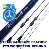 Joran Kamikaze Feather Ultralight Fuji Alconite 652/195cm sesuai gambar