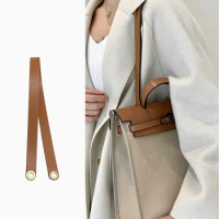 100% Genuine Leather Bag Strap For Hermes Herbag Shoulder Strap 110CM Modified Replacement Short Straps Bag Accessories