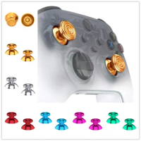 eXtremeRate Custom Metal Thumbsticks Analog Stick Joystick Buttons for Xbox Core Wireless Controller, for Xbox One S/X/Elite