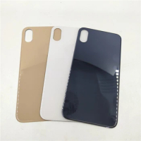Big Hole Back Glass Battery Cover For iPhone X /XS /XS MAX Rear Door Housing Case Back Glass Cover