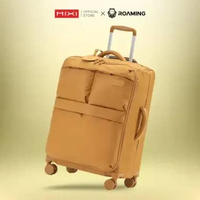 Mixi Koper Kain Nylon Size Kabin Ringan & Bagasi - M096 x Roaming TAS BESAR Pink