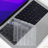 TPU Keyboard Cover for 2022 Released MacBook Air 13 13.6”M2 Chip &amp; MacBook Pro 14” A2442 &amp; 16” A2485 M1 Max/Pro Skin Accessories