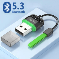 USB Bluetooth 5.3 5.1 5.0 Adapter Dongle For PC Laptop Wireless Mouse Keyboard Earphone Speaker Music Audio Receiver Transmitter