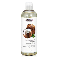 【NOW】椰子基底油(16oz/473ml) Liquid Coconut Oil