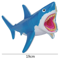Authentic 4D Master Anatomy Assembly Model Q Version Great White Shark Anatomy Simulation Animal Educational Toy
