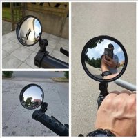 1pcElectric Scooter Rearview Mirror Rear View Mirrors For Xiaomi M365 M365 Pro/Ninebot ES1 ES2 Qicycle Bike Scooter Accessories