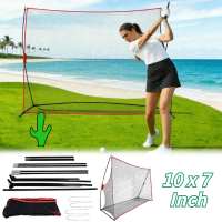 10 x 7 Inch Golf Net / Jaring Golf Net Driving Latihan / Net Portable Golf Outdoor Hitting Practice