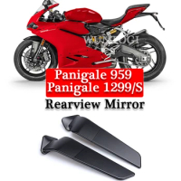 For DUCATI Panigale 1299 S PANIGALE 959 Corse Motorcycle Mirror Sports Winglets Mirror Kits Adjustable Invisible Mirrors