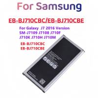 for SAMSUNG EB-BJ710CBC EB-BJ710CBE 3300mAh Battery For Samsung Galaxy J7 (2016 Edition) J710 J710F/M/H/FN J7(2016) DUOS