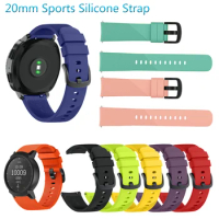 20mm Sports Silicone Strap Band for Ticwatch 2/Ticwatch E Replacement Watchband
