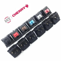 4Pcs New Original Cherry MX Switch 3-pin Mechanical Keyboard Brown Blue Red White Silver Black Gray Green shaft Button switches