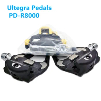 Ultegra Carbon Pedals PD-R8000 Pedals Road Bike Clipless Pedals with SPD-SL R8000 Cleats Pedal SM-SH11 box road bike pedals