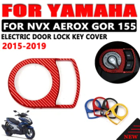 For YAMAHA NVX155 NVX 155 Aerox155 Aerox 155 GDR155 2015 - 2019 2016 2017 Scooter Accessories CNC Seat Lock Decorative cover Cap