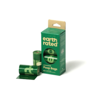 Earth Rated莎賓-環保撿便袋(3代)(4捲裝補充盒●無香) 60環保撿便袋(無香) x 4組