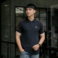 Delirium Kaos Polo Shirt Pria Tapped Gold