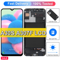 A30S LCD For Samsung Galaxy A30s A307 A307F A307G A307YN LCD Touch Screen Digitizer Assembly For Samsung A30s Display Screen