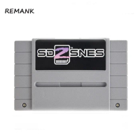 SD2SNES Rev. X Version Pro USA Shell Game Cartridge For 16 Bit Video Game Console With Super Marioed