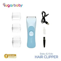 Sugar Baby Baby & Kids Hair Clipper - Alat Cukur Rambut Bayi/Portable Baby Hair Clipper Blue
