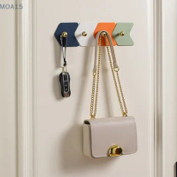 Arrow Shap Key Bag Holder Practical Strong Load-Bearing Traceless Door Hook Wall Mounted Punch Free Wall Hook