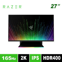 【Razer 雷蛇】Raptor 27型 IPS 2K 165Hz電競螢幕顯示器(RZ39-03500100-R3T1)