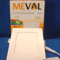 led downlight 6 watt kotak MEVAL