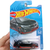 Hot Wheels - 2018 Honda Civic Type R (Hitam) - Toy