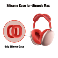 Dust-proof Ear Pads Protective Cover Silicone Case Earpads Protective Shell for -Airpods Max Wireless Headset