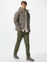 UNIQLO Celana panjang Jeans Pria EZY Ultra Stretch Slim Fit OLIVE S