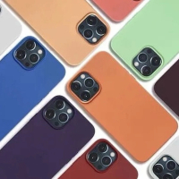 【LOYALTY】iPhone14Plus/14Pro/14ProMax純色液態矽膠手機保護殼 淺灰藍