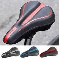 Bike Seat Cover Full-wrap Design Extra-Soft Waterproof Anti-scratch Universal Bike Seat Cushion Padded Bicycle Seat Cover