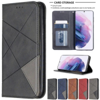 Wallet Flip Leather Case For Samsung Galaxy S21 S21Plus S21Ultra S21FE S20/S10/S9 Plus Note20Ultra/10 A02 A22 A32 A82 Magnetic