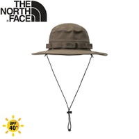 【The North Face 防曬可調節漁夫帽《灰綠》】5FXF/漁夫帽/防曬帽/遮陽帽/休閒帽/圓盤帽/登山露營