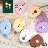 VASMALL - CUTTER MINI | MINI CUTTER | PISAU PEMOTONG MINI PORTABLE WARNA PASTEL PISAU TAJAM | CUTTER