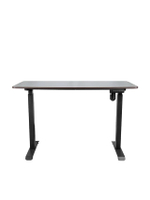 Ergonomic Desk โต๊ะปรับระดับอัตโนมัติด้วยระบบไฟฟ้า Size 160*80cm. - Dark Wood/Black