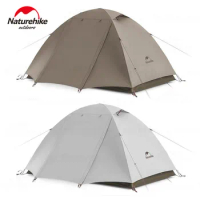 Naturehike2024 new Ultralight Backpacking Tent Dome Shelter Tent for 2-3 Person Camping Hiking Trekking Double Layer Lightweight