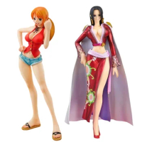 Original MegaHouse Anime One Piece Nami Boa Hancock POP Limited Edition MUGIWARA Ver Collectible Action Figure Model Toys Gifts