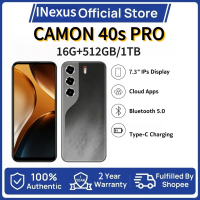 Smartphone CAMON 40s PRO  LITE original 5g large screen 7.3 inch Android phone 7800mah battery Bluet