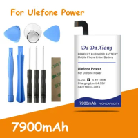 High Quality 7900mAh Ulefone Power Battery For DOOGEE T6 Pro Homt Oukitel K6000 / 5.5 Inch 4G LTE