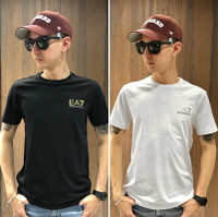 美國百分百【全新真品】Emporio Armani EA7 短袖 T恤 logo 運動 T-shirt 短T AY68